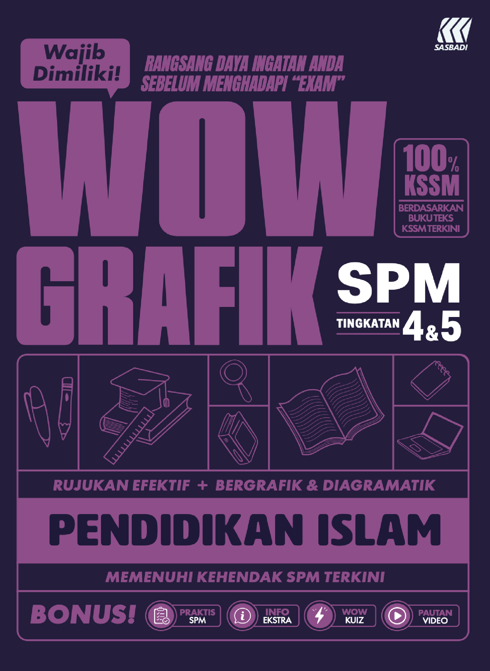 WOW Grafik SPM Pendidikan Islam Ting. 4 & 5 Cover